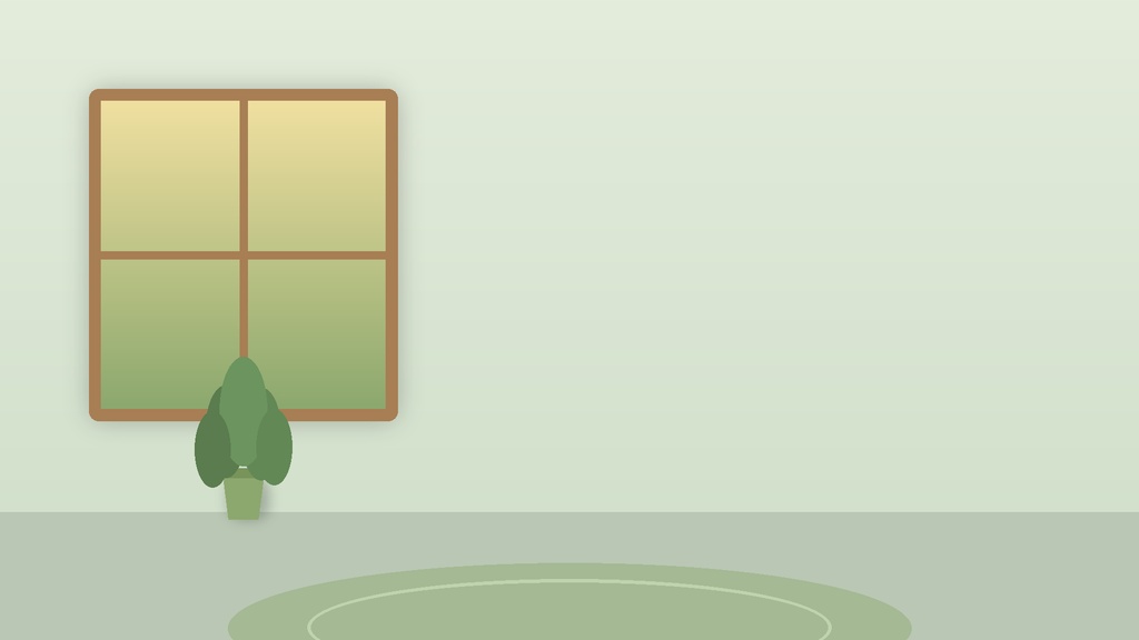 Cottagecore Plants VTuber Stream Background Pack / コテージプランツ