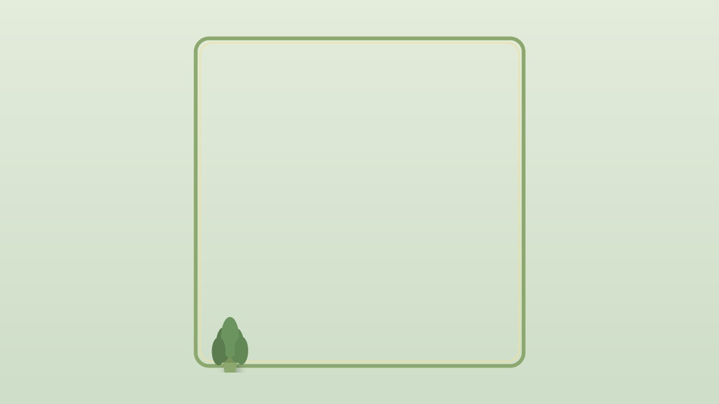 Cottagecore Plants VTuber Stream Background Pack / コテージプランツ