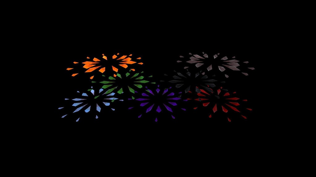 【VRChat向け】◇CrystalHalo◇ アニメーション付き・7色入り