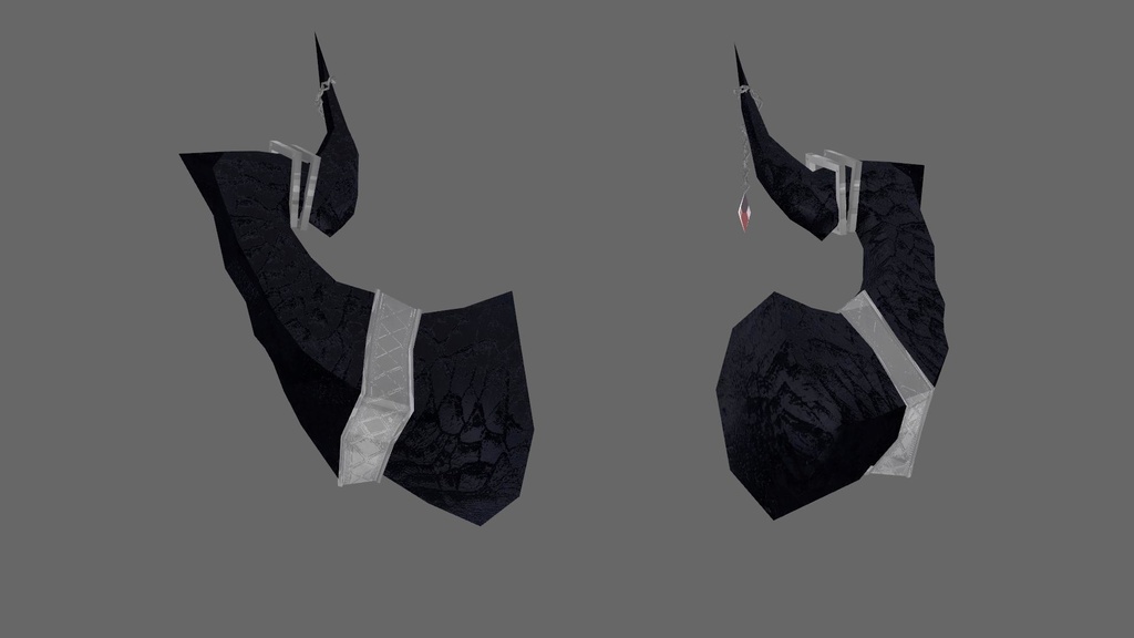 【PB対応】DragonHorn 5色入り【VRC向け】