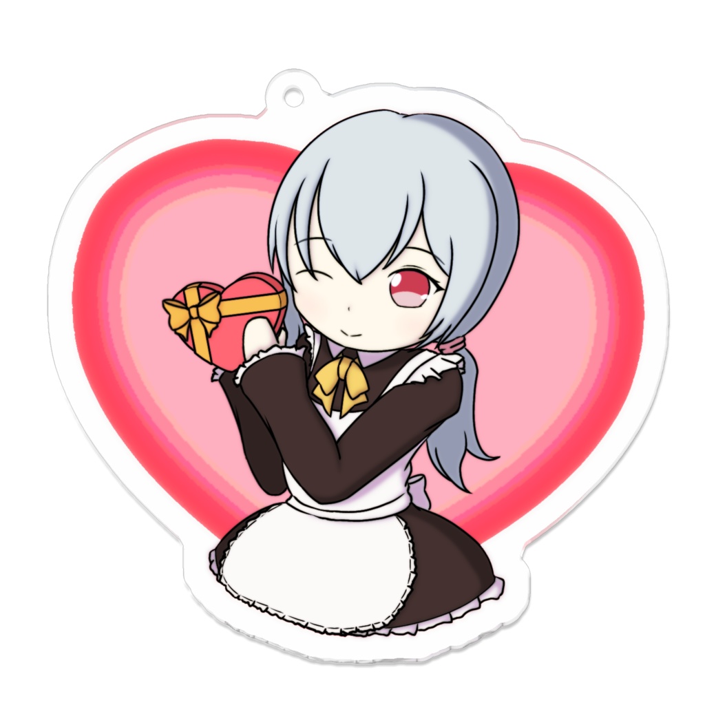 千尋ちゃんバレンタインアクキー