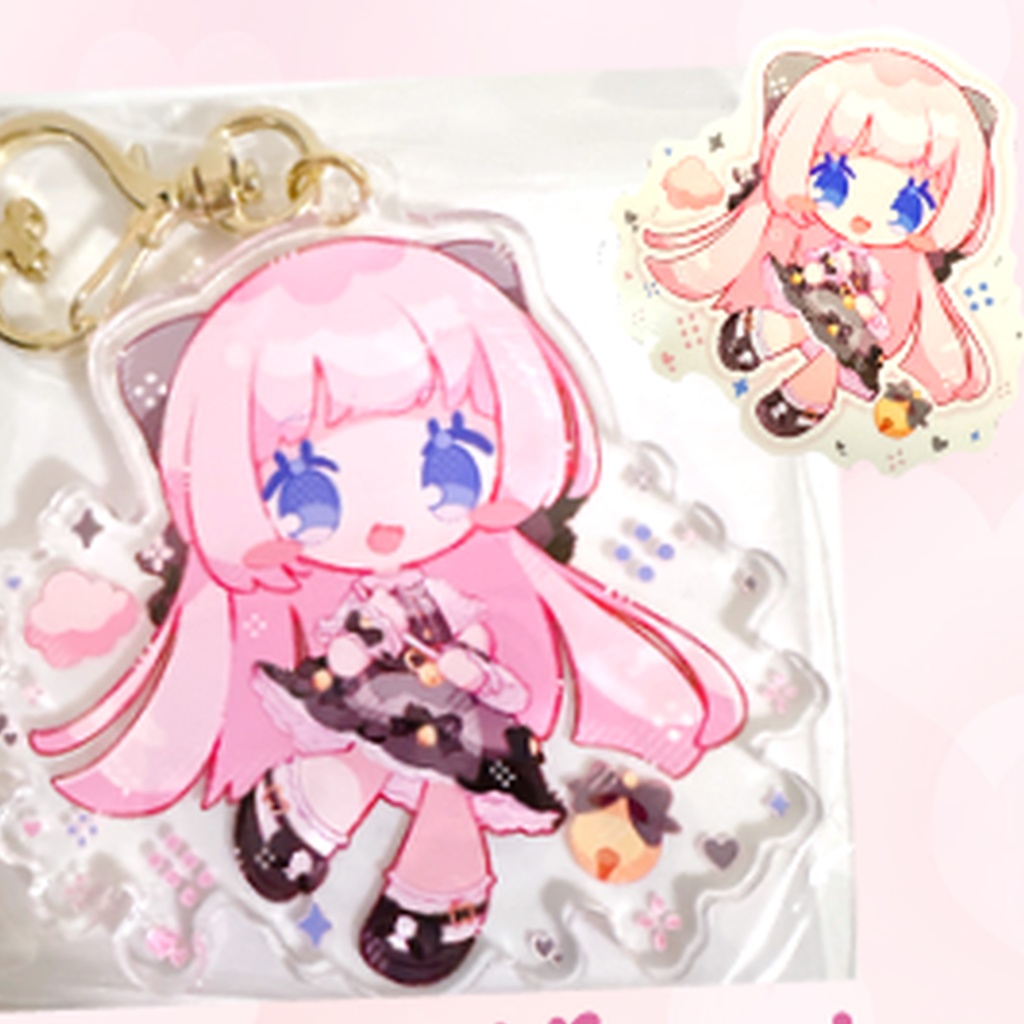 【アクキー+ステッカーセット】2周年+生誕記念グッズ