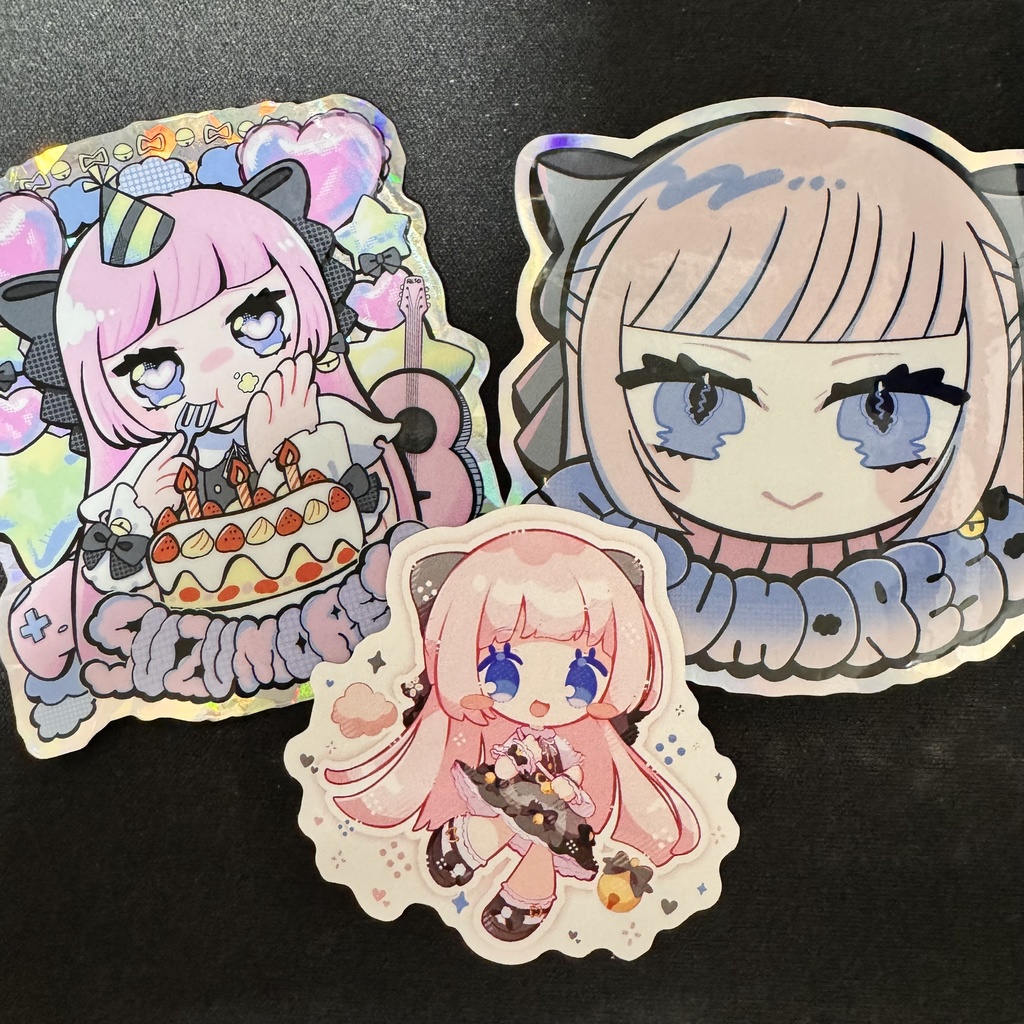 【ステッカーセット】2周年+生誕記念グッズ