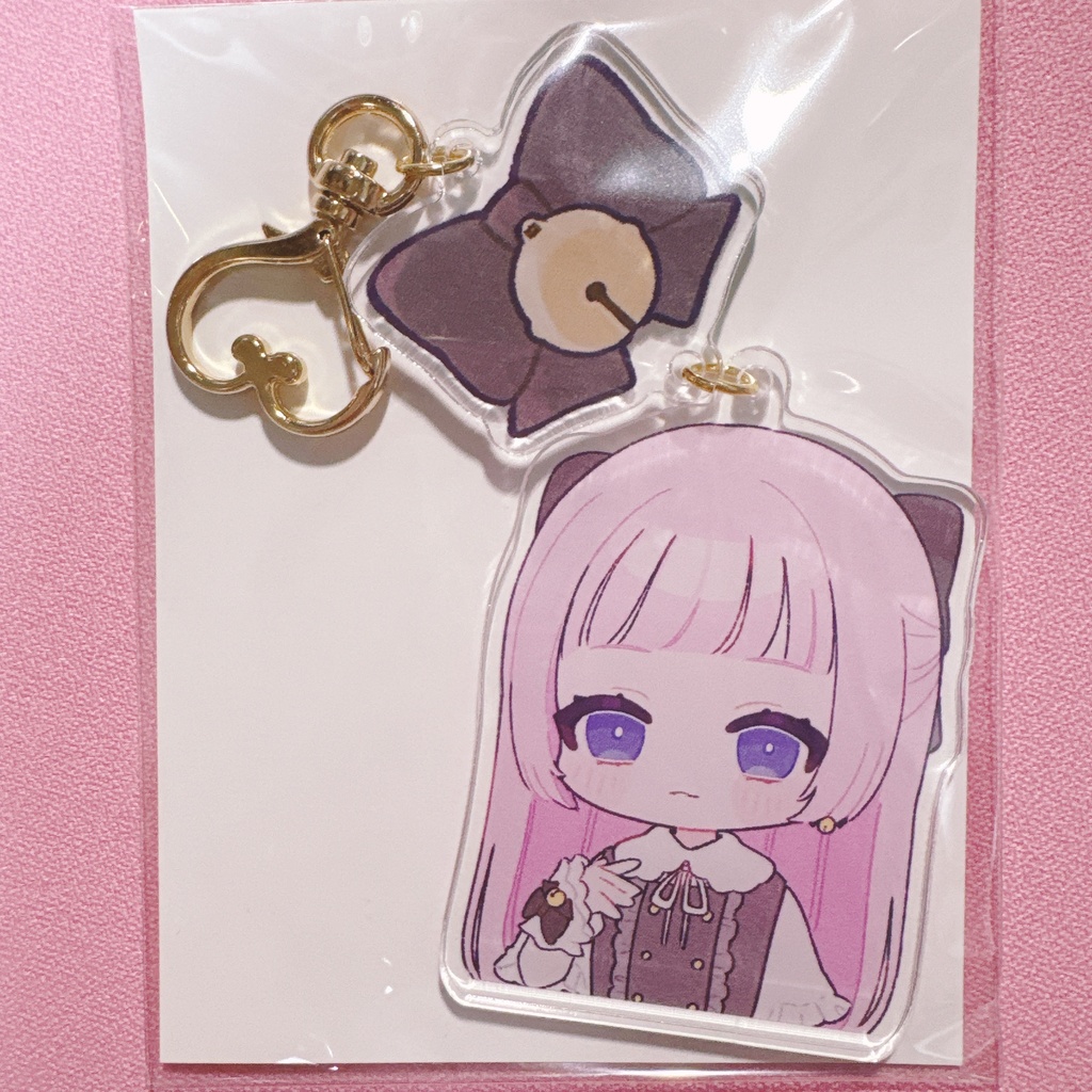 2連アクリルキーホルダー