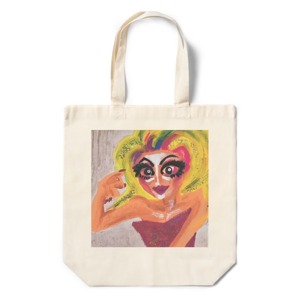 Drag queenのエコバッグ