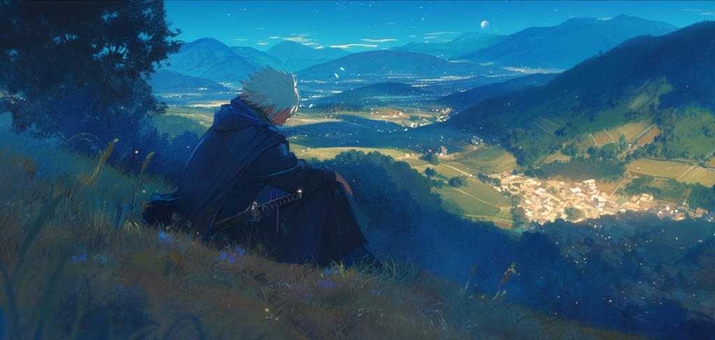 【フリーBGM】故郷の夜