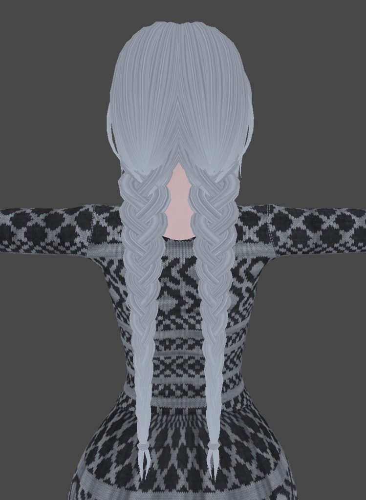 Hair 3d Model (Commercial Use)