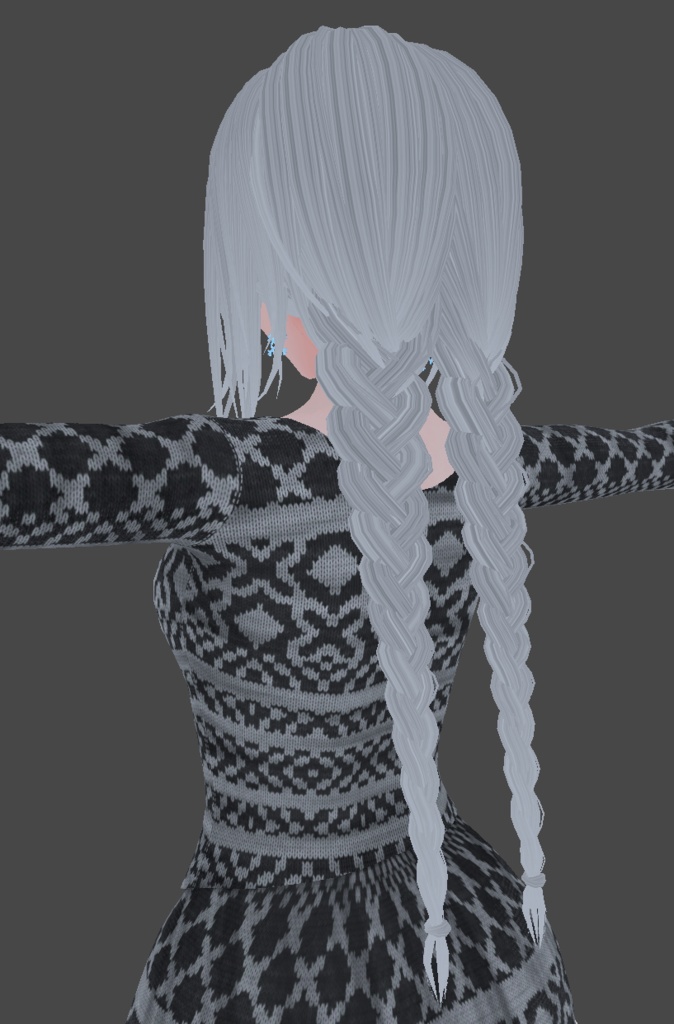 Hair 3d Model (Commercial Use)