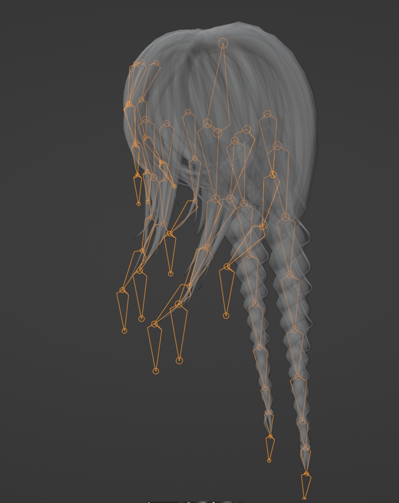 Hair 3d Model (Commercial Use)