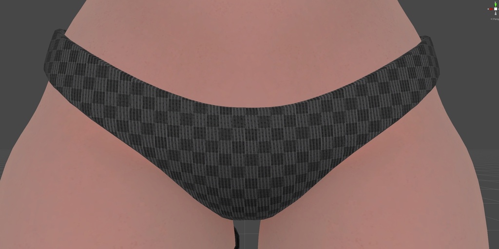 Bra and Undies 3d Model (Commercial Use)