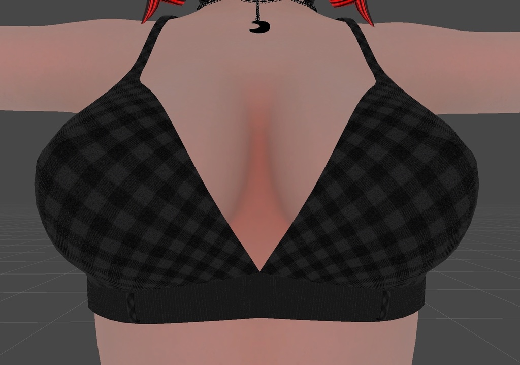 Bra and Undies 3d Model (Commercial Use)