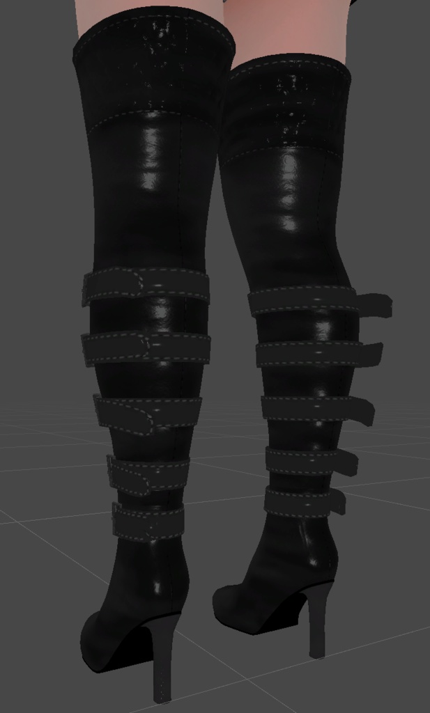 Boots 3d Model (Commercial Use)