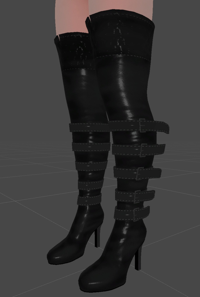 Boots 3d Model (Commercial Use)