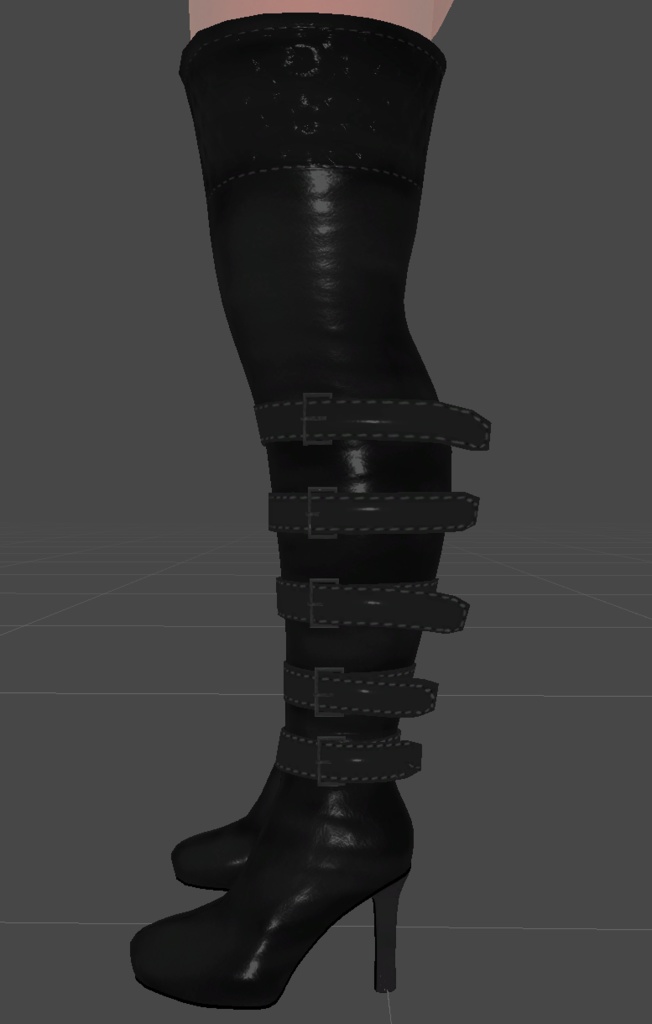Boots 3d Model (Commercial Use)