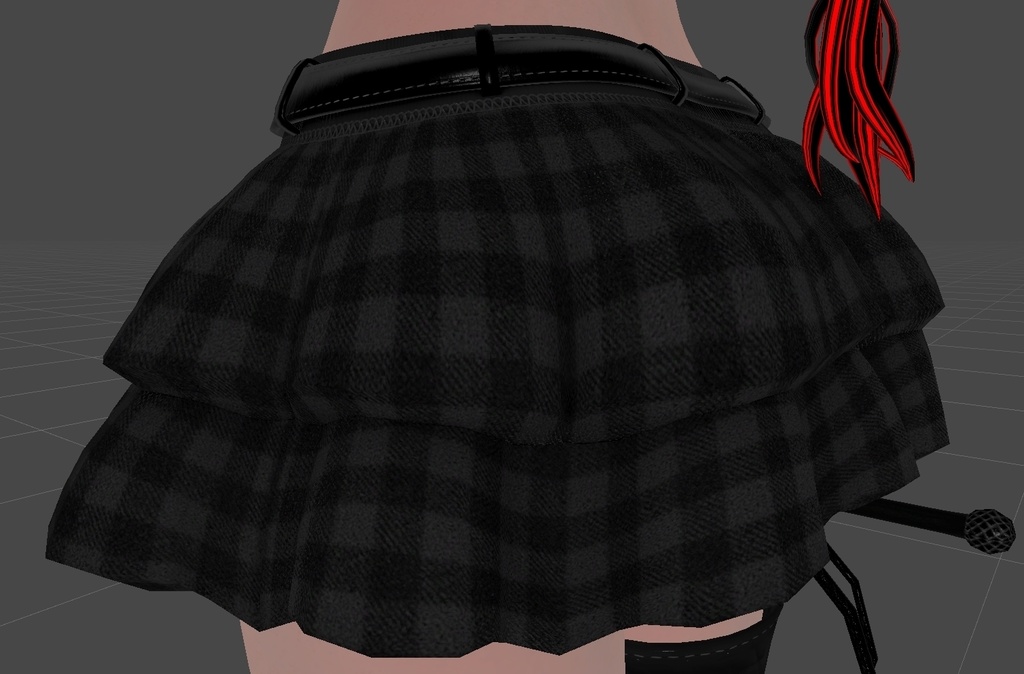 Skirt 3d Model (Commercial Use)