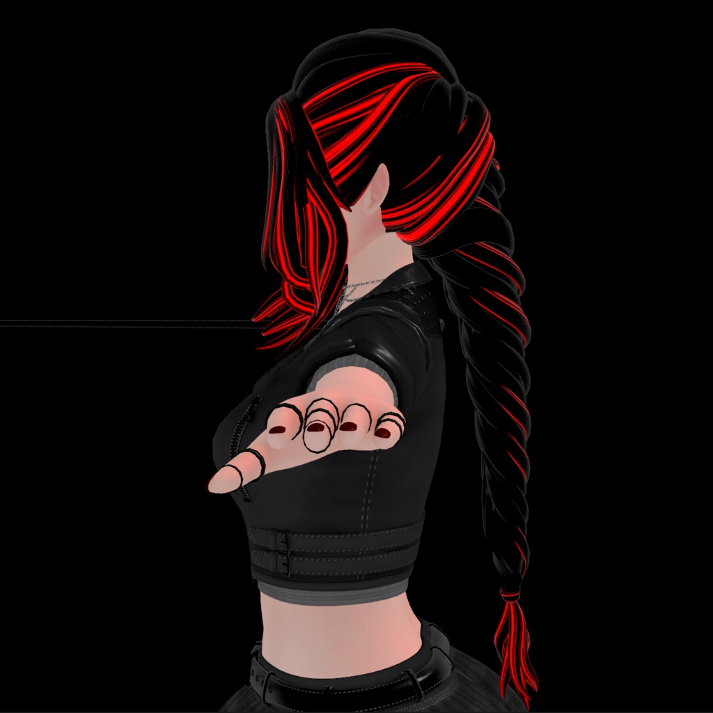 Hair 3d Model (Commercial Use)