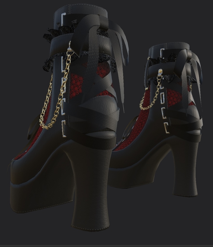 Goth Heels (read description for discount) Commercial Use