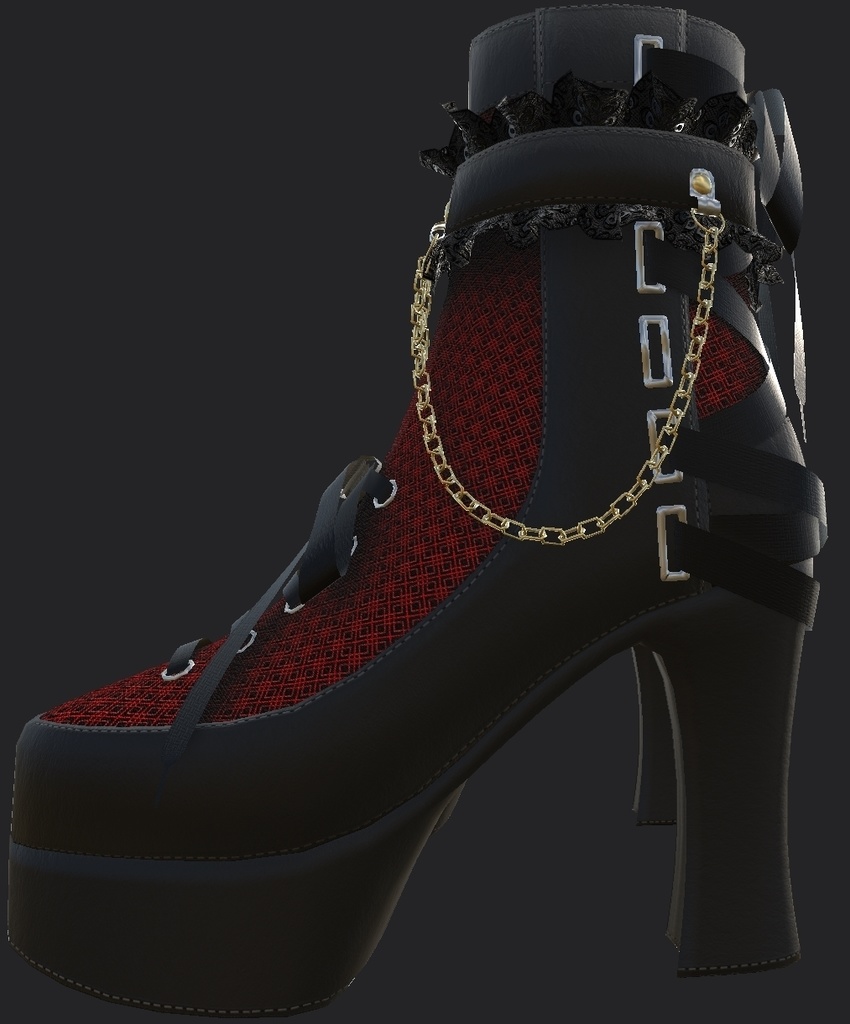 Goth Heels (read description for discount) Commercial Use