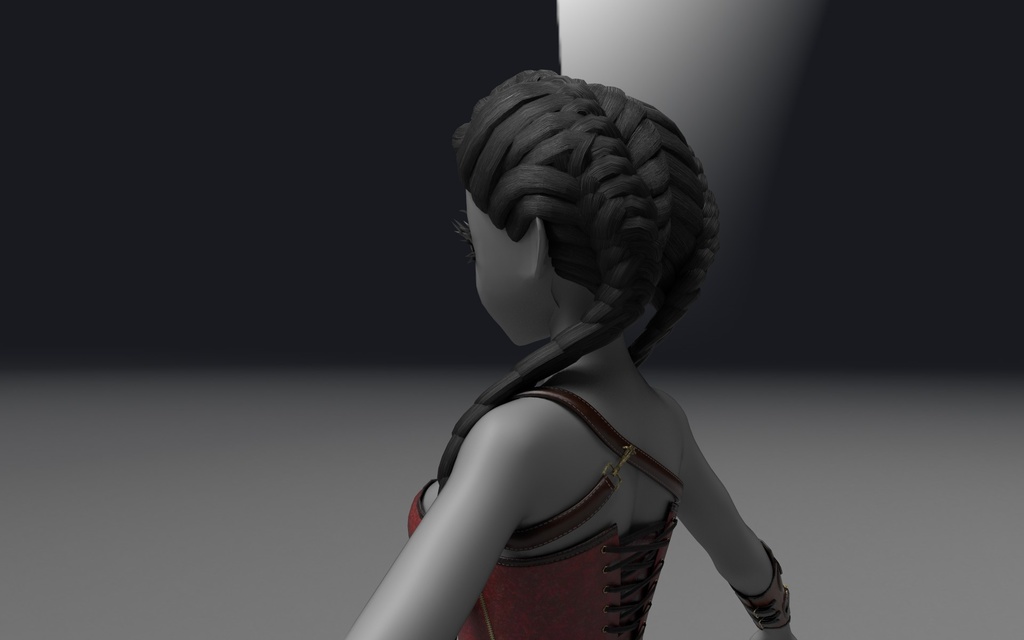 Dual Braided Hair (read description for discount) Commercial Use