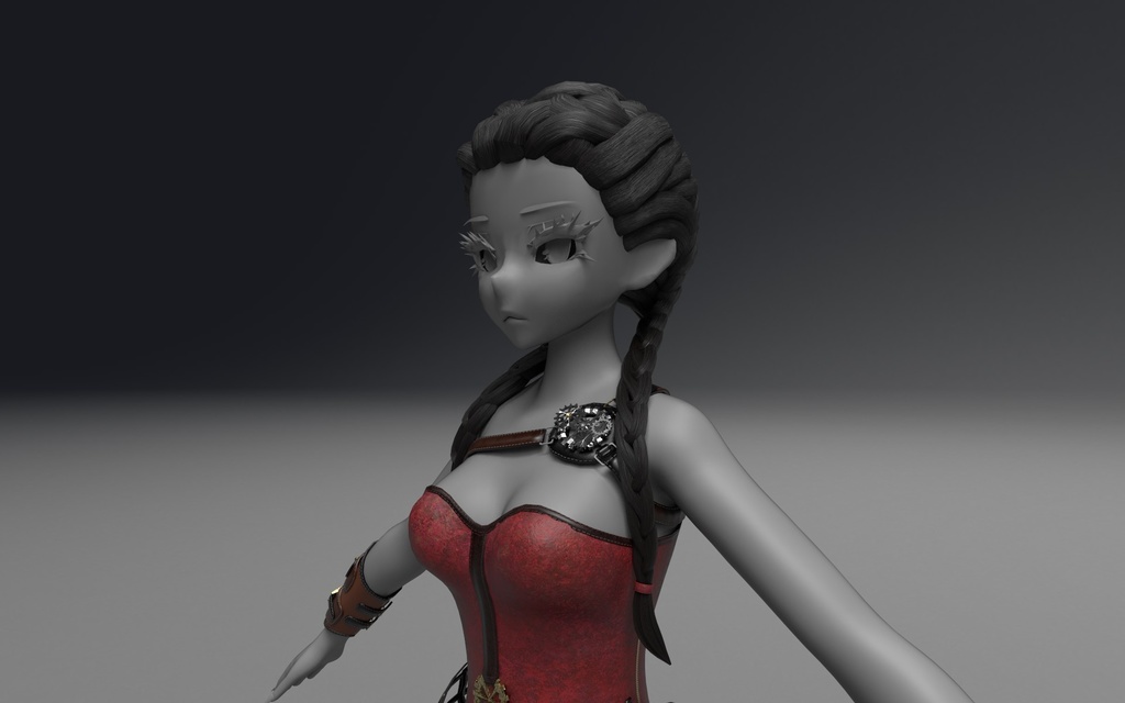 Dual Braided Hair (read description for discount) Commercial Use