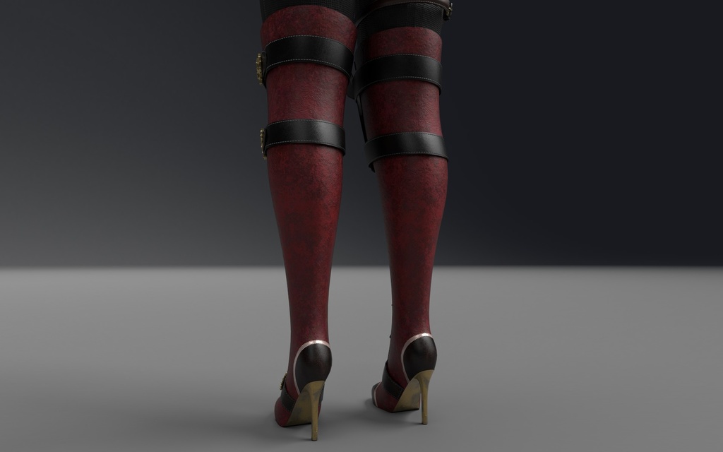 Steampunk Boots (read description for discount) Commercial Use