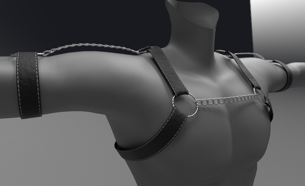 Male Harness Pack (FREE read description) Commercial Use