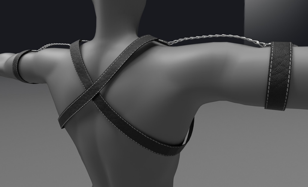 Male Harness Pack (FREE read description) Commercial Use