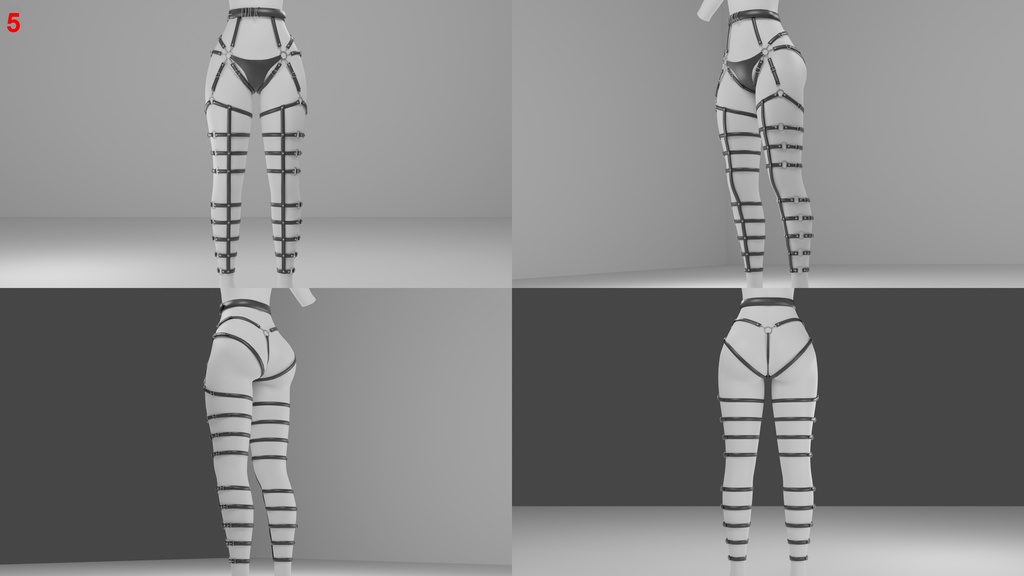 Female Harness Pack (Commercial Use)