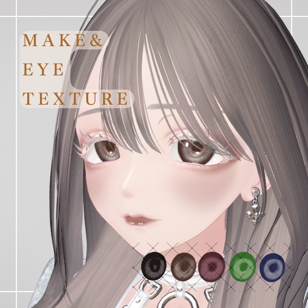 【SALE中！FULL PACK 600円→500円】ForF Pale Makeup / 儚げメイク