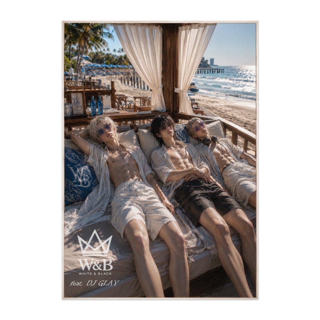 W&B【Hot Summer Night!! feat.DJ GLAY】ポスター(特典付き)