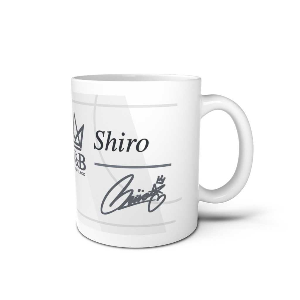 W&B マグカップ 【シロ】