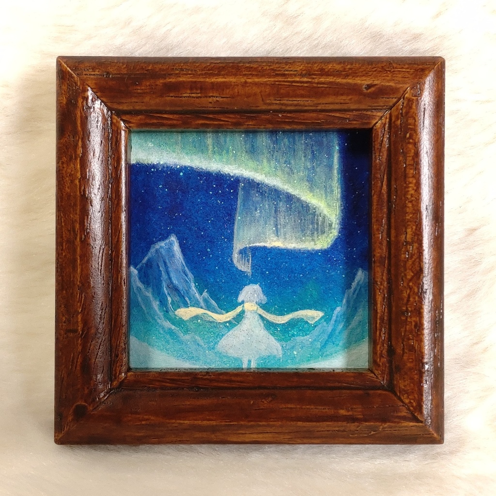 【ミニ原画】憧れのカーテン