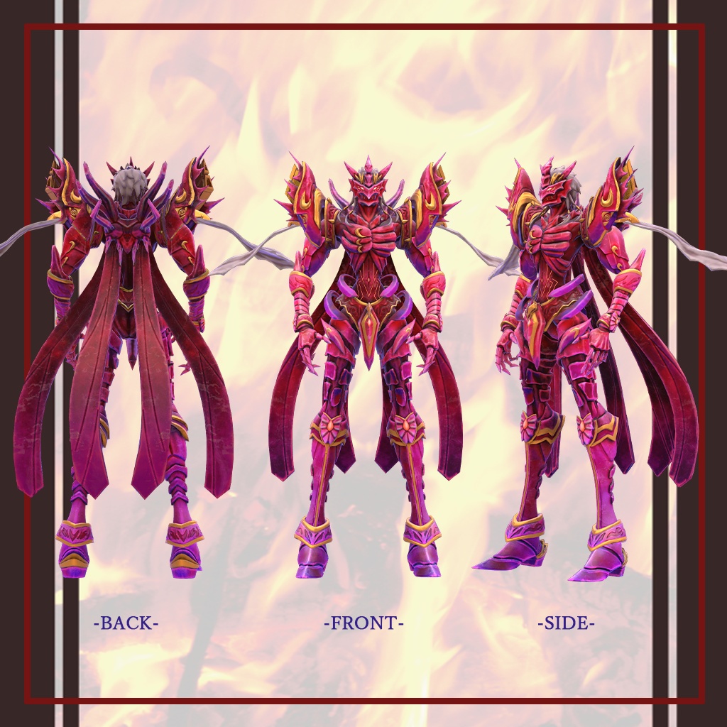 【VRC用モデル】イフリート -IFREET-【PC・QUEST対応】