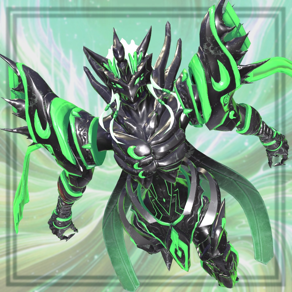 【イフリート専用】 EXマテリアルシリーズ【BlackGold + BlackGreen】