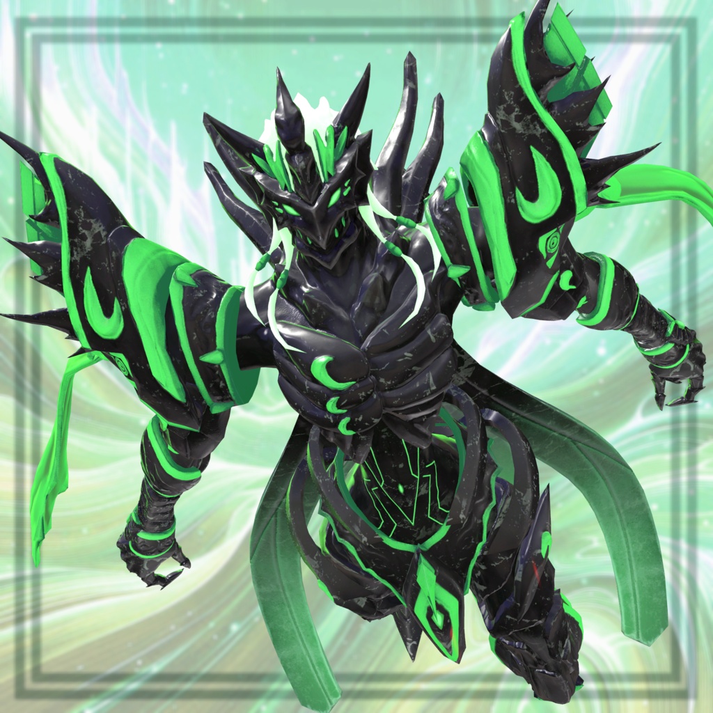 【イフリート専用】 EXマテリアルシリーズ【BlackGold + BlackGreen】