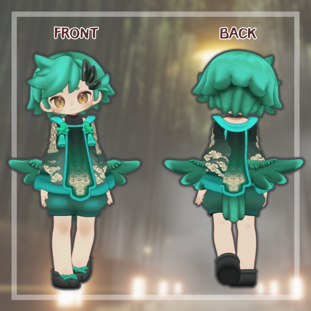 【ウズルハ】和風改変テクスチャ3色セット【hair & cloth Texture】