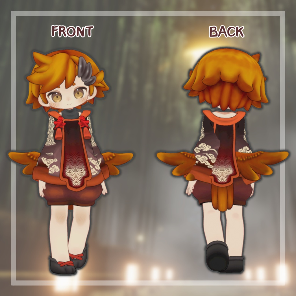 【ウズルハ】和風改変テクスチャ3色セット【hair & cloth Texture】