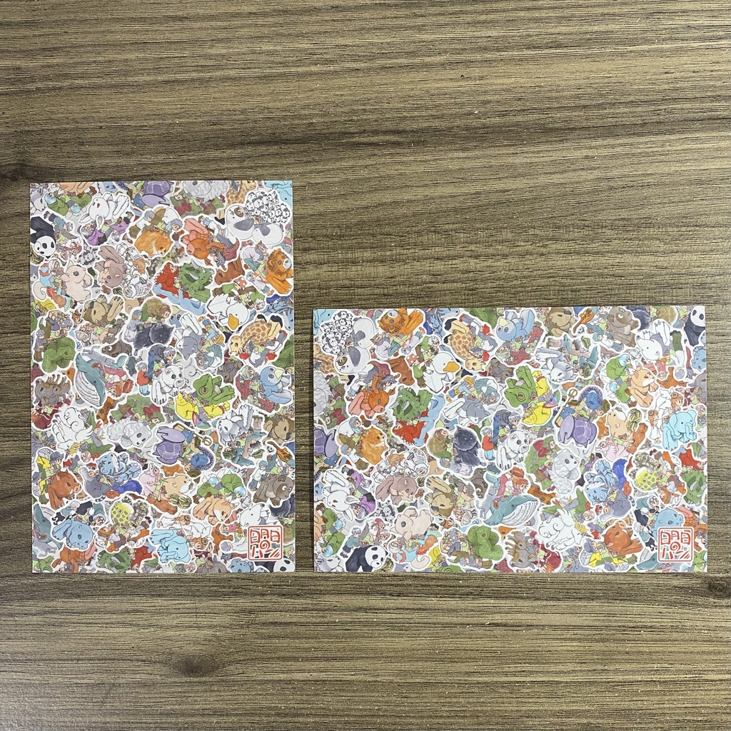 ノリノリライダー総柄ポストカード