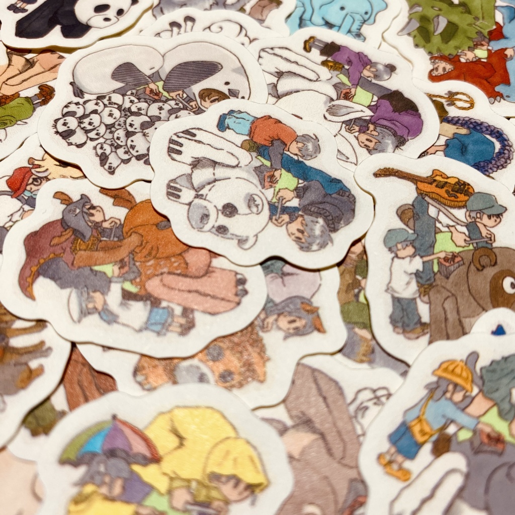 ノリノリライダーダイカットシールセット