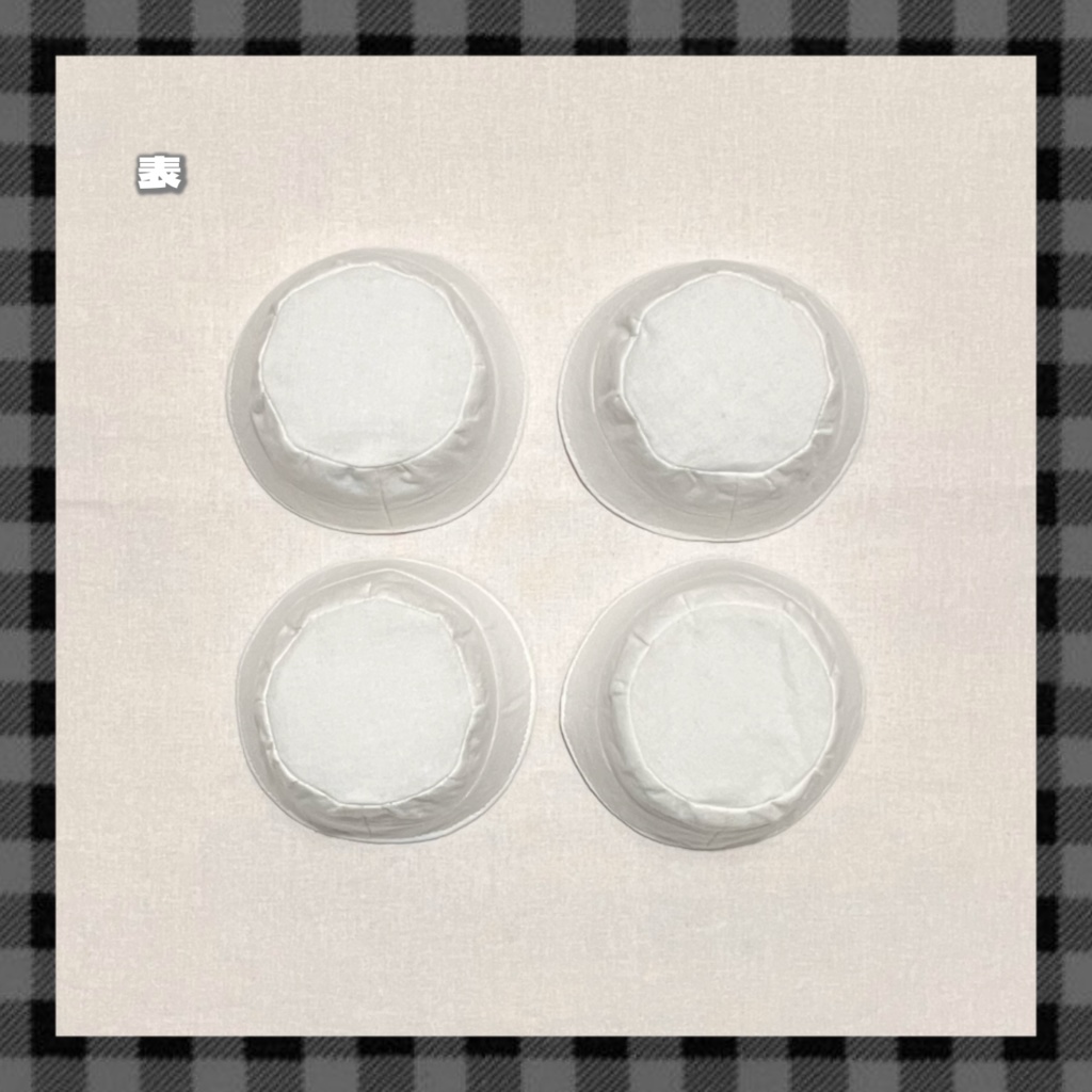 シンプルバケットハット