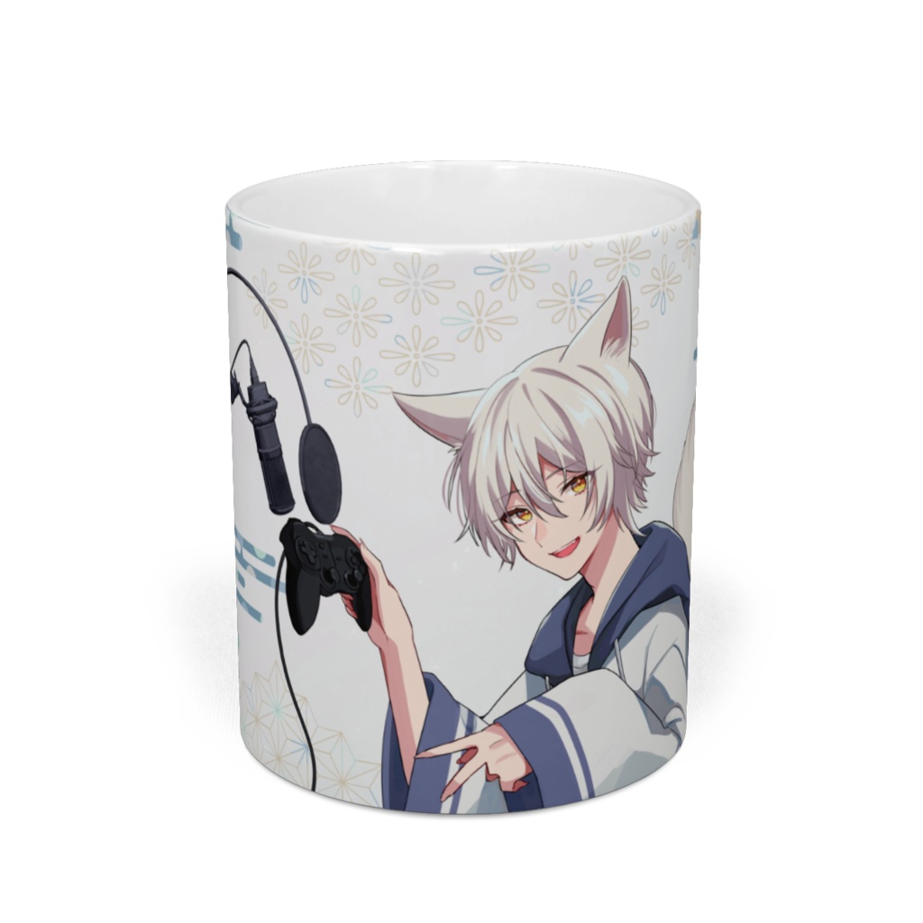 ゲーマーキツネのマグカップ