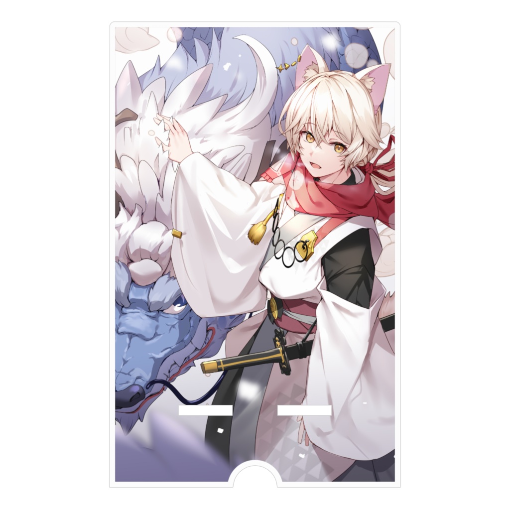 杠葉コハク お正月-辰年-Ver. アクリルスマホスタンド