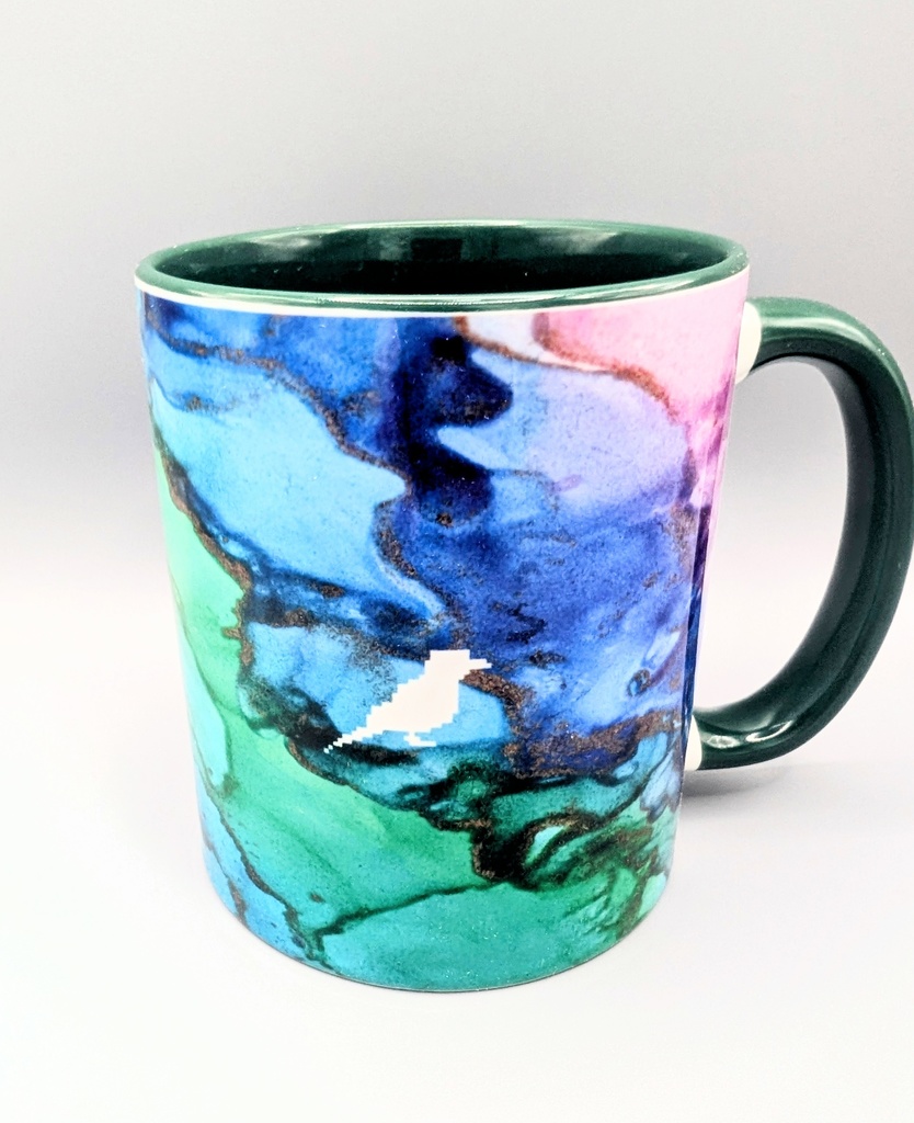 ライラックニシブッポウソウ　マグカップ