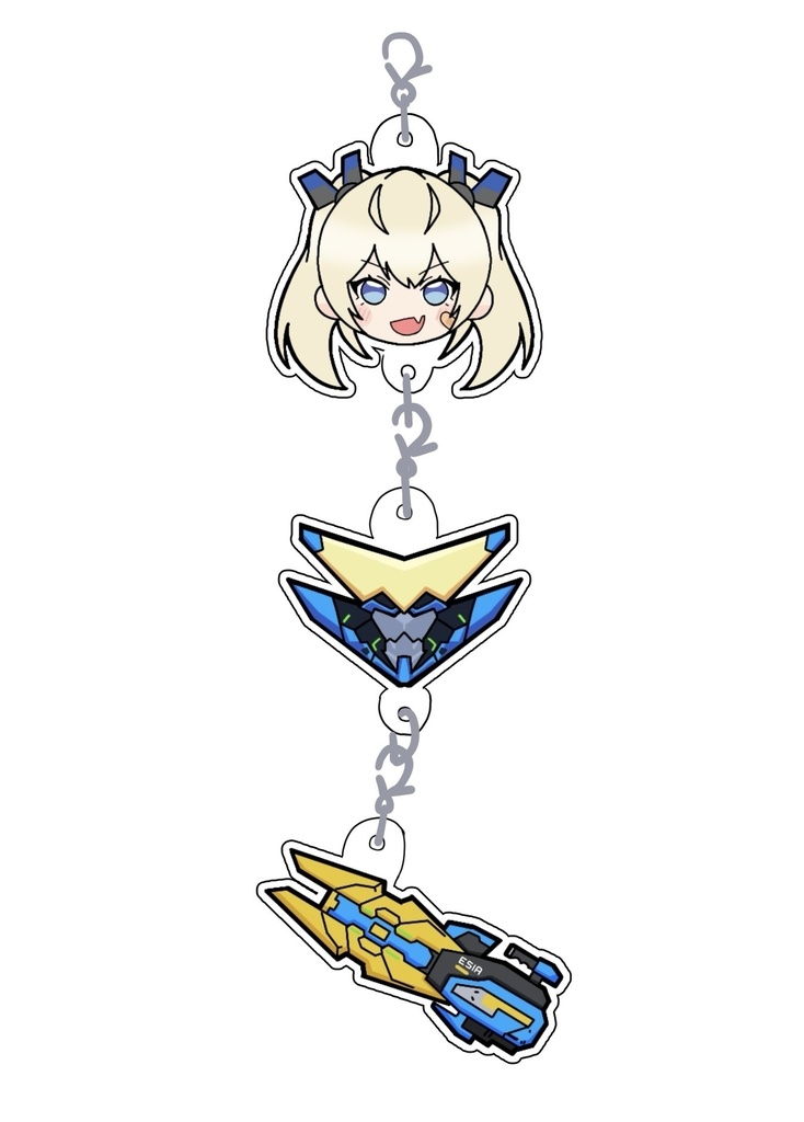 アクリルチャームセット ラプラス