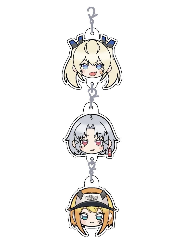 アクリルチャームセット　メティス