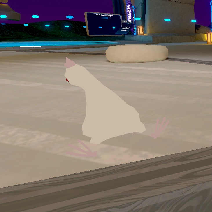 【低負荷VRCアバター】多分アルビノのハト【多分QuestとAndroidも対応】