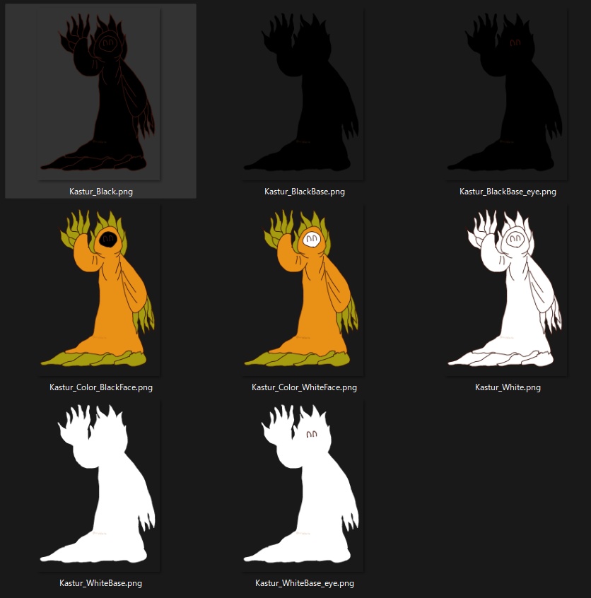 【CoC】なんか黄色い服のやつ【ゆるい立ち絵】