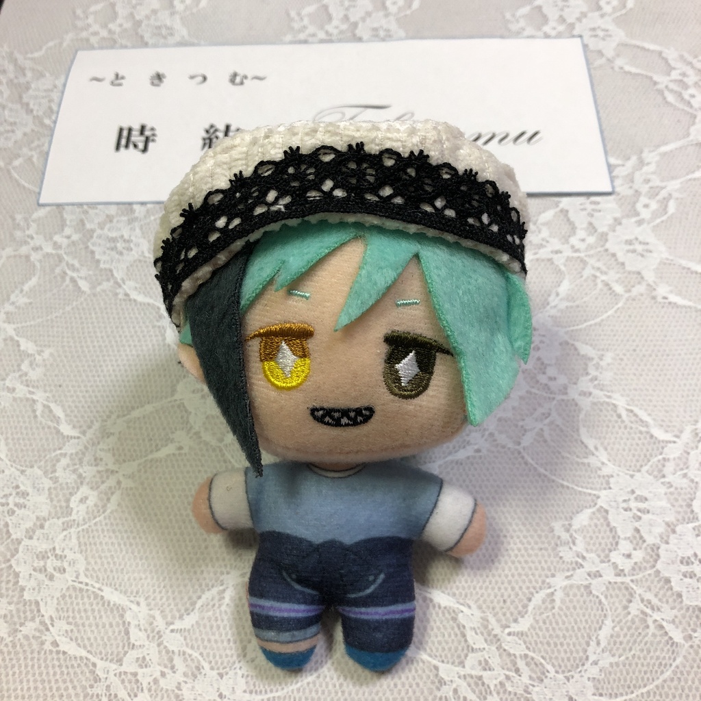 ぬい服 ベレー帽 黒リボン