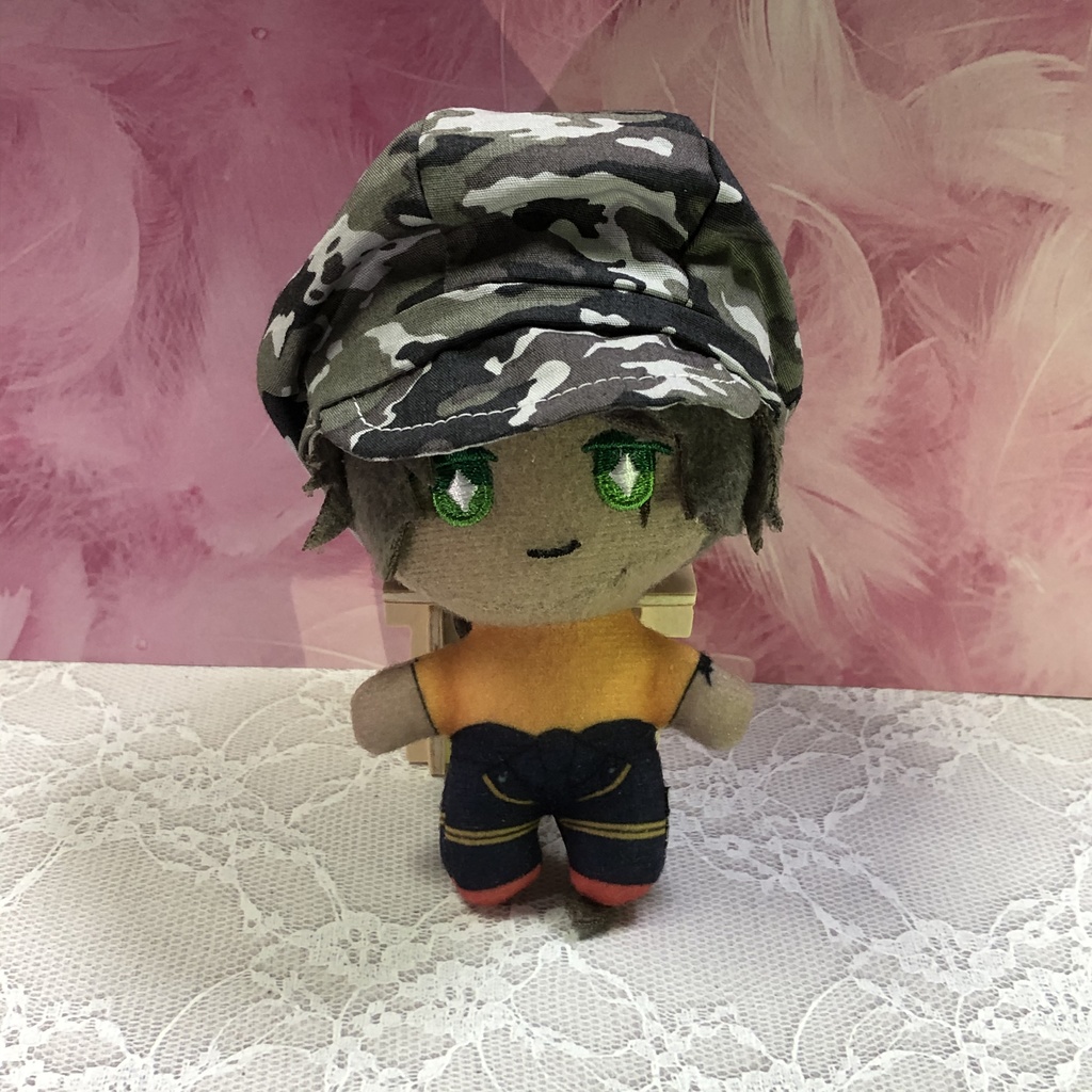 ぬい服　帽子　キャスケット　迷彩