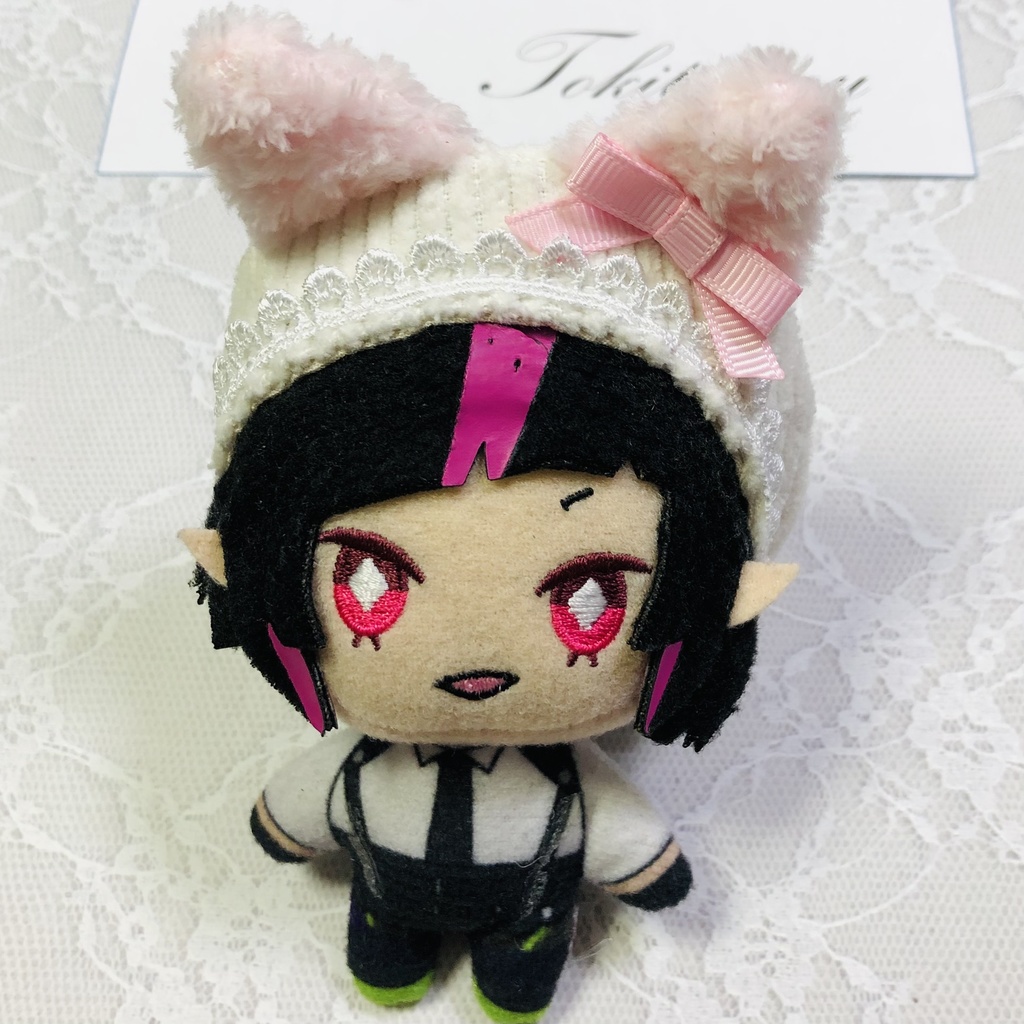 ぬい服　ベレー帽　ネコ耳